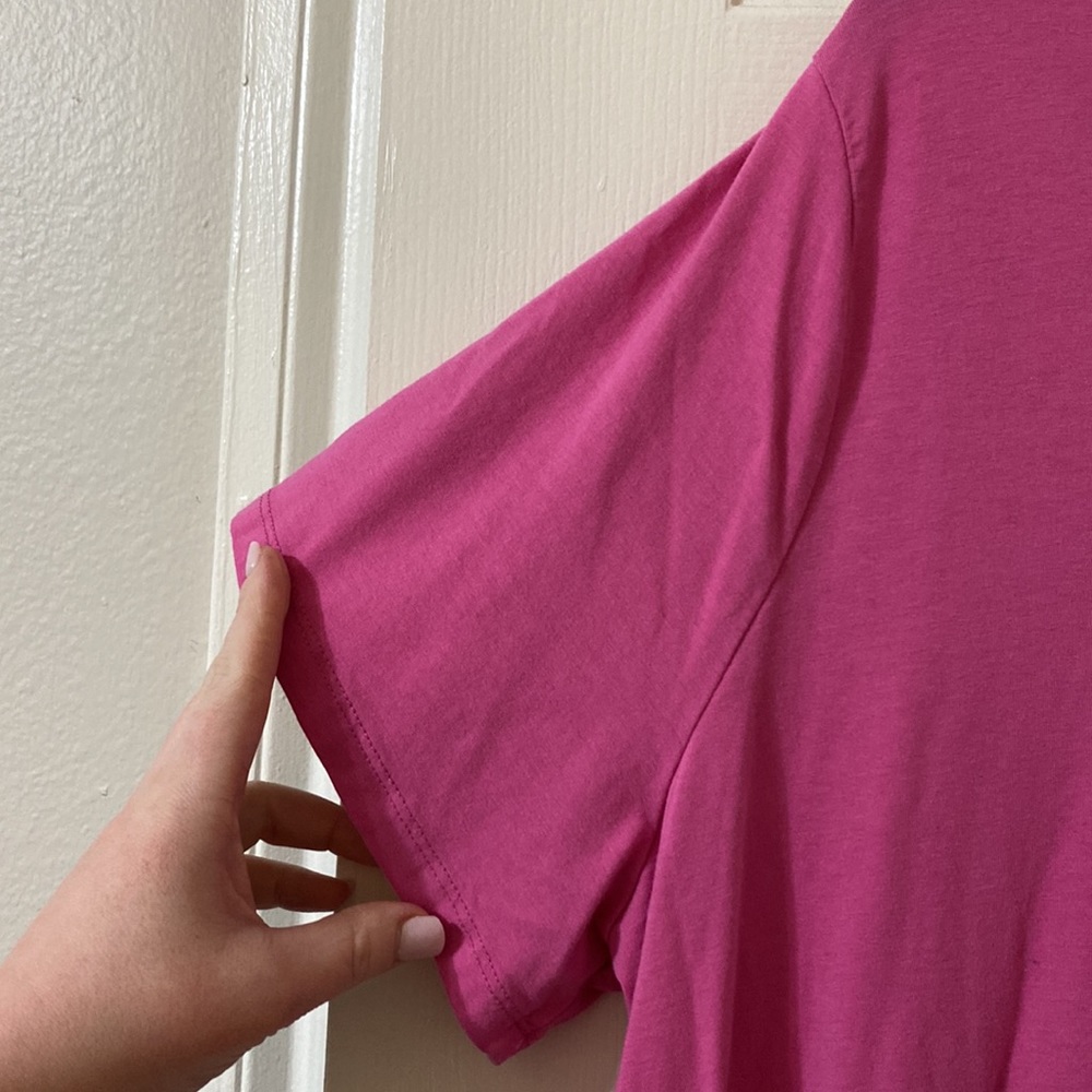 Ava & Viv short sleeve tee with round hemline and neckline - size 2X - Picture 3 of 5